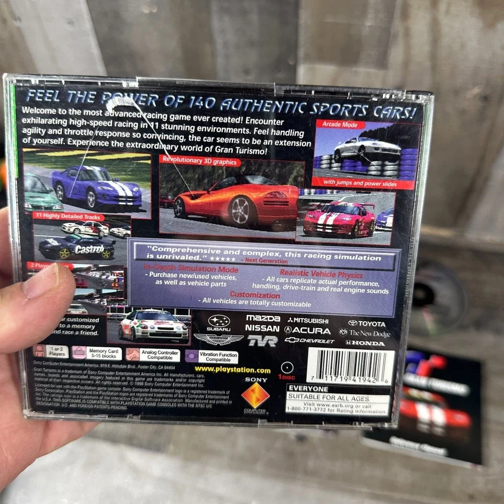 Gran Turismo PS1 (Sony Playstation 1 Greatest Hits, 1998) Complete CIB Tested